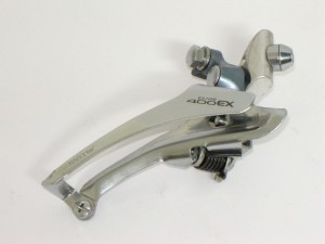Shimano EXAGE 400ex μπροστινός ρετρό εκτροχιαστής NOS brazed-on