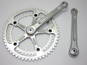 NOS RARE Ofmega competizione crankset 42/52 road bikes