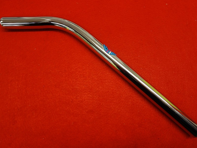 Meng Jing seat post chrome Layback old school bmx vintage 22.2mm chrome NOS