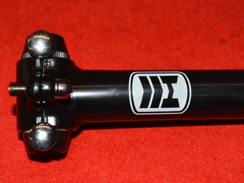 Nos Haro seat post 1 inch (25,4mm) black 280mm tube length Cr-Mo