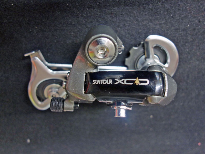 Suntour XCD 6000 accushift long cage RD-XD00 1990 8 speed vintage MTB NOS