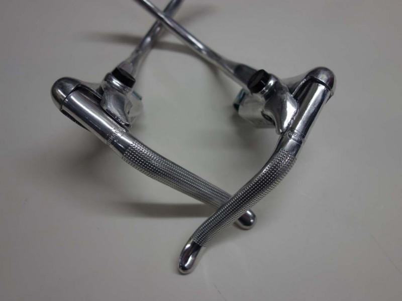 Nos Weinmann dual Racing brake Handlevers 182 1980s silver