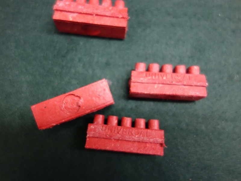 Nos red brake blocks Weinmann 2 pairs