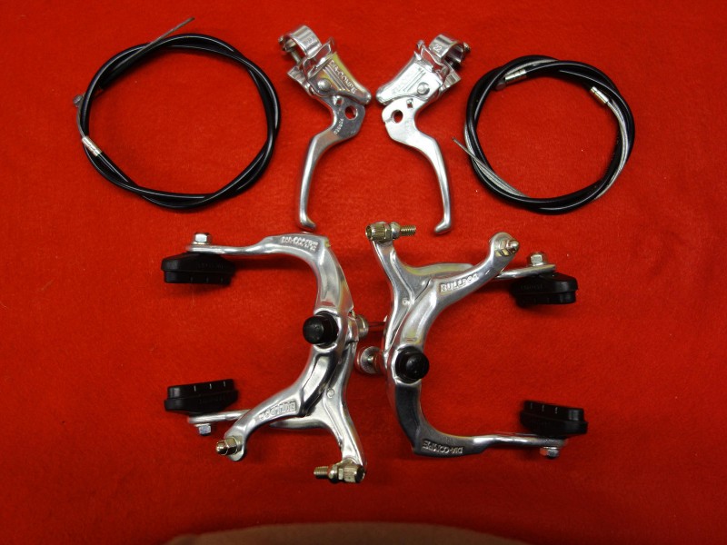 Dia Compe Bulldog 884 Brake caliper set & mx 122 brake lever set old school BMX  NOS