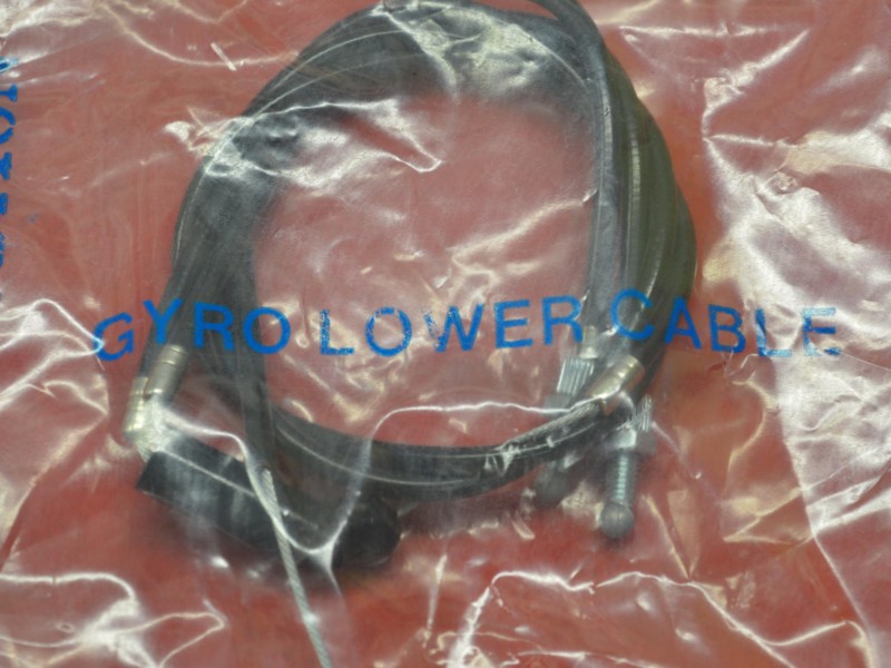 ODYSSEY GYRO black lower cable from 80s 1st gen old school bmx vintage NOS