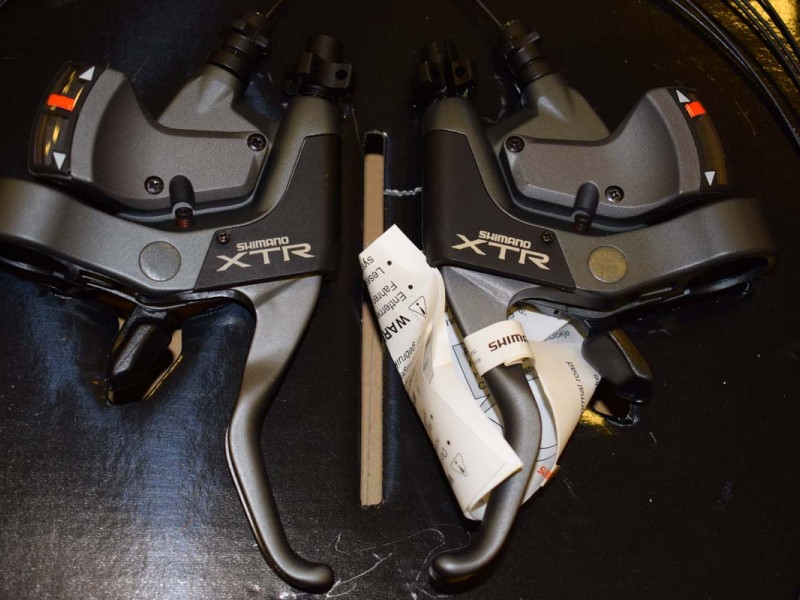 Shimano XTR ST M951Shifter Brake Lever Set 3x8 speed combo gray NIB NOS