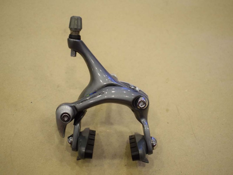 Shimano 600 Ultegra BR 6403 tricolor front brake outer axle nut 46mm Nos