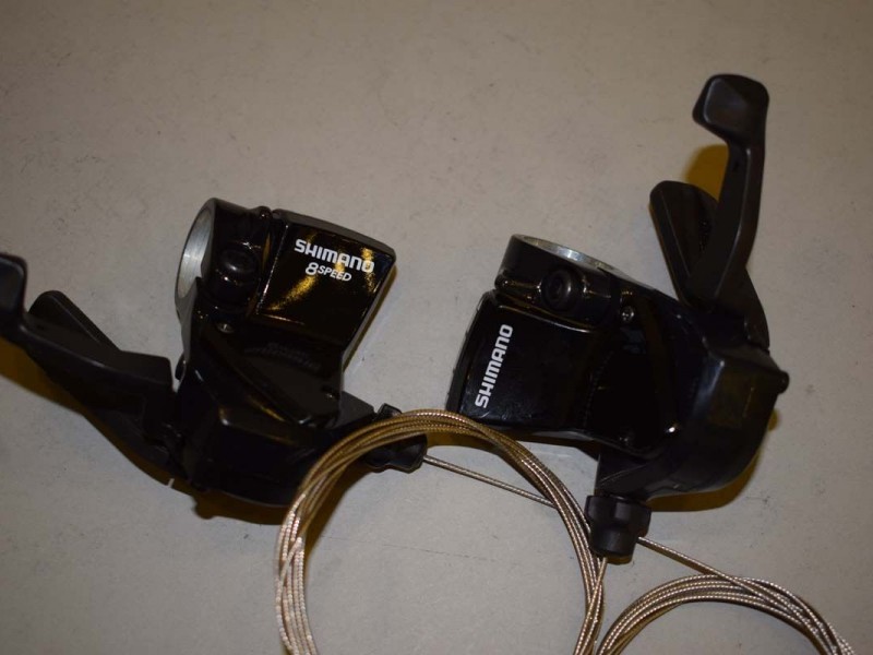 Shimano SL-R400 3x8 speeds  flatbar shifter set rapidfire