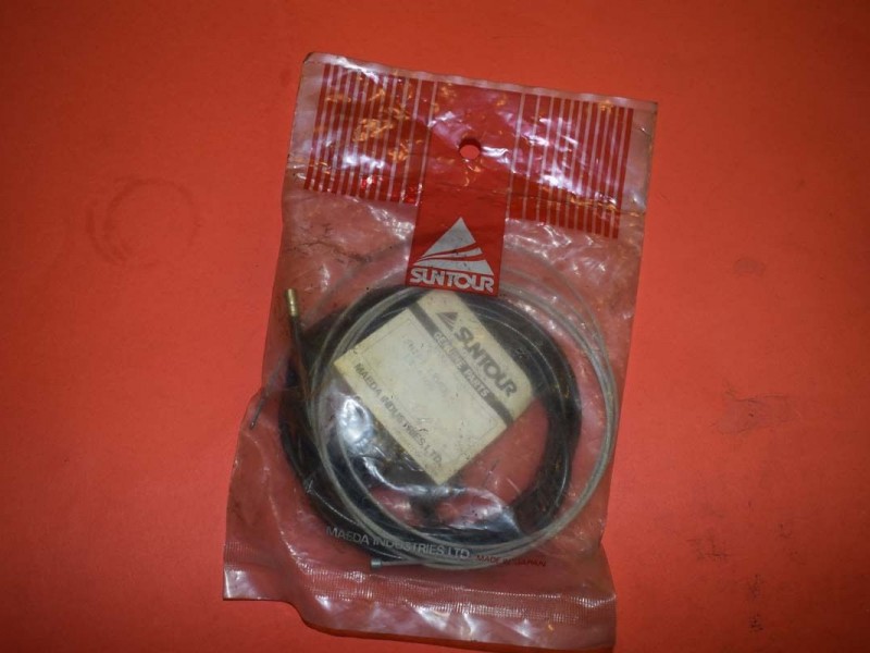 Suntour LS-470 thumb shifter cables set 5 speed index Vintage Retro silver