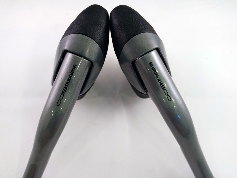Shimano 600 Ultegra BL-6403 brake lever set grey vintage 1990s Japan NOS