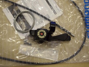 Shimano ST-CT15 right shifter 7 speed trigger vintage mtb black Nos Nib