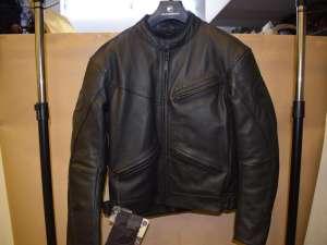 BERING Blouson Turismo sport leather Motorcycle jacket waterproof Windproof Breathable Medium Size black