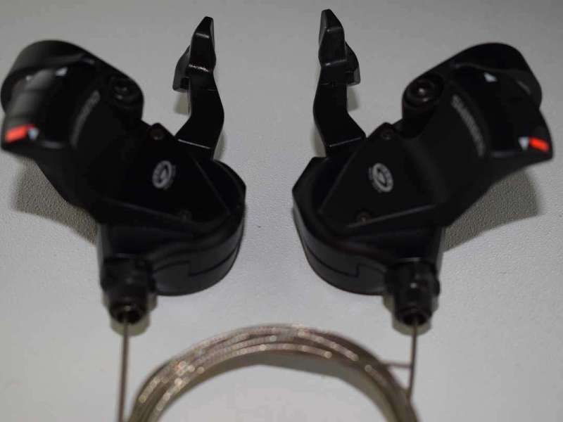 Shimano SL-M751 3x9 speed Shifter Lever Set Deore XT trigger black NOS