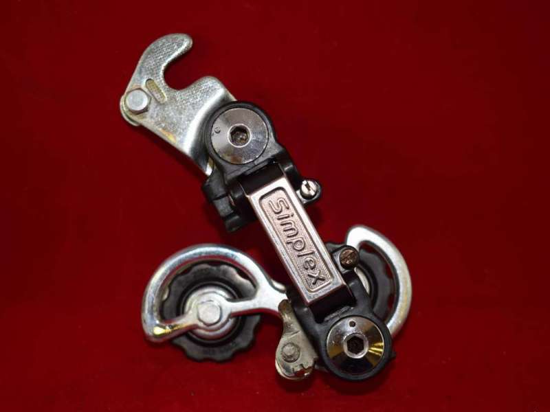 Simplex rear derailleur short cage 1970s France Nos vintage