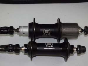 Novatec hub Set Rim Brake 135mm 8-10 speed sealed bearing 32 hole Black