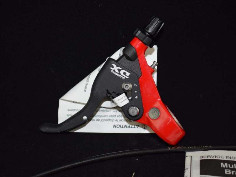 Shimano DX BL M600 Left Brake Lever BMX Mid School red/black NOS