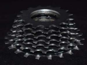 Shimano cassette CS-UG70 7 speed 23 - 15 teeth UNIGLIDE (old type) NOS