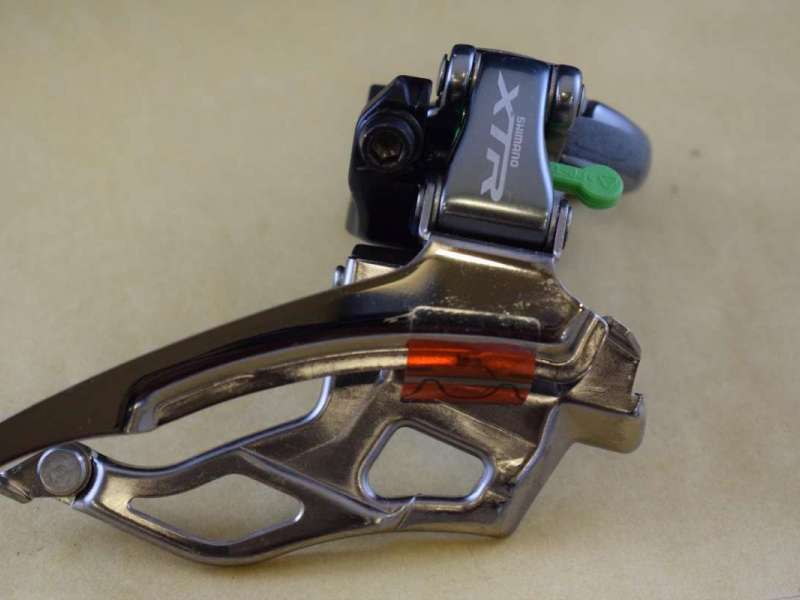 SHIMANO XTR FD-M961 Front Derailleur MTB 31,8 mm clamp dual Pull triple NOS