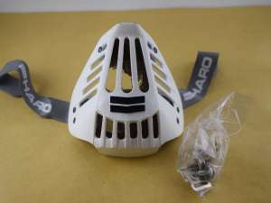 HARO bicycle Helmet Face Mouth Guard Protective BMX Old School vintage 80's NOS white