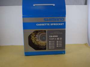 Shimano CS-6500 Ultegra Cassette 9 Speeds 23 - 12 teeth silver NOS / NIB