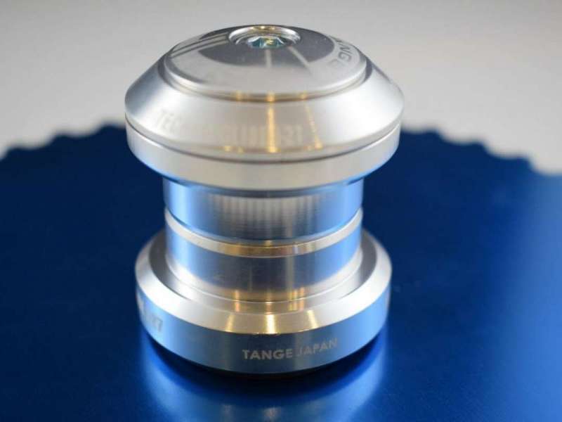 TANGE J-27 Techno Glide threadless Headset 1-1/8'' inch aluminium 108g silver NOS