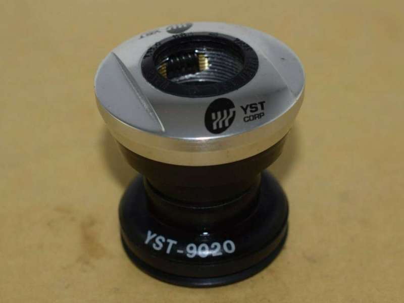 YST Corp 9020 Headset 1'' inch threaded aluminium/steel Vintage silver NOS