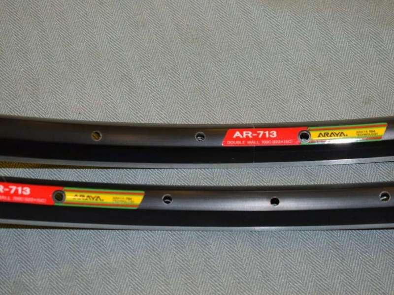 ARAYA AR-713 Rim Set 700C 28'' aluminium double wall 32 hole 622x15 clincher