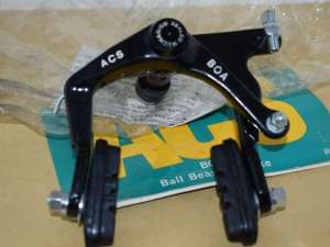 ACS BOA rear brake caliper black 10mm axle diameter mid school bmx NOS