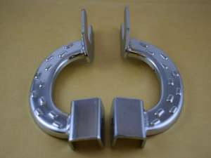 Rear Chain Stay Frame Standers Steps Pegs set Old School Bmx vintage 1980s NOS