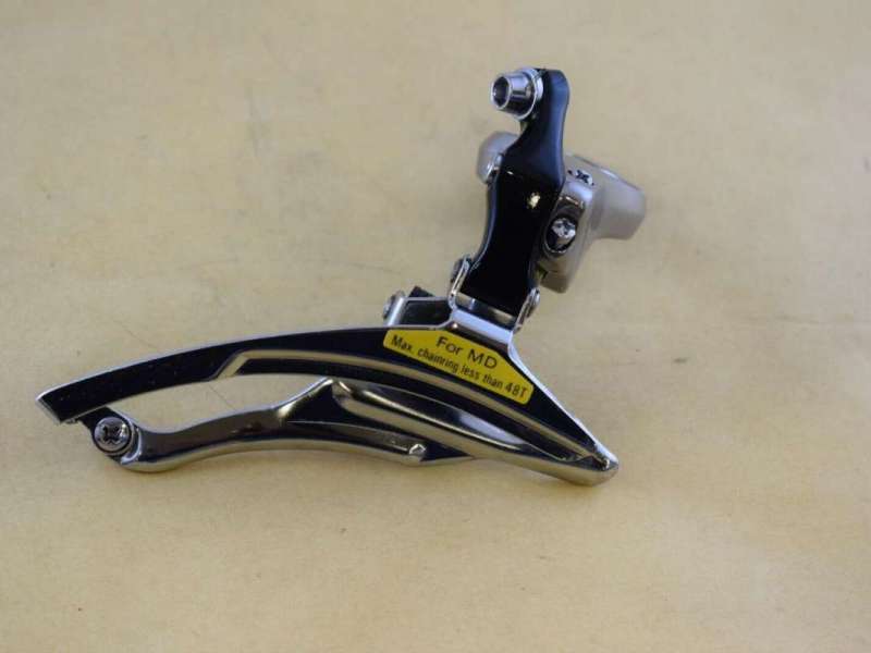 Suntour XC PRO front derailleur clamp on 35 mm triple bottom pull vintage NOS
