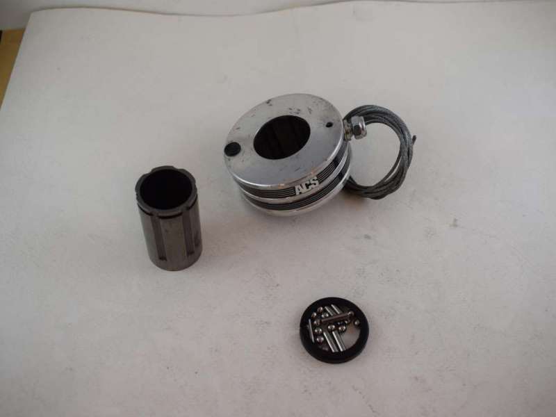 ACS PRO ROTOR KIT Old School BMX 1'' inch 21.1mm vintage silver 1980s NOS