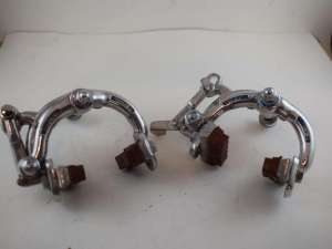 UNIVERSAL Super 68 bicycle bike brake set outter nut short reach 1960s NOS
