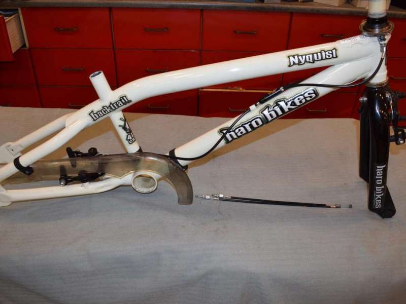 HARO Backtrail Nyquist Pro frame set 20'' 4130 chro-mo mid school bmx 2001 NOS