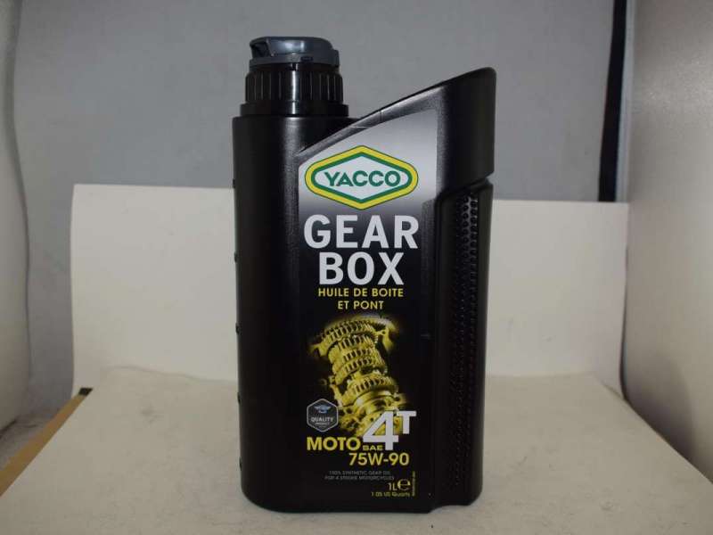YACCO GEAR BOX MOTO SAE 75W-90 100% SYNTETIC 1L