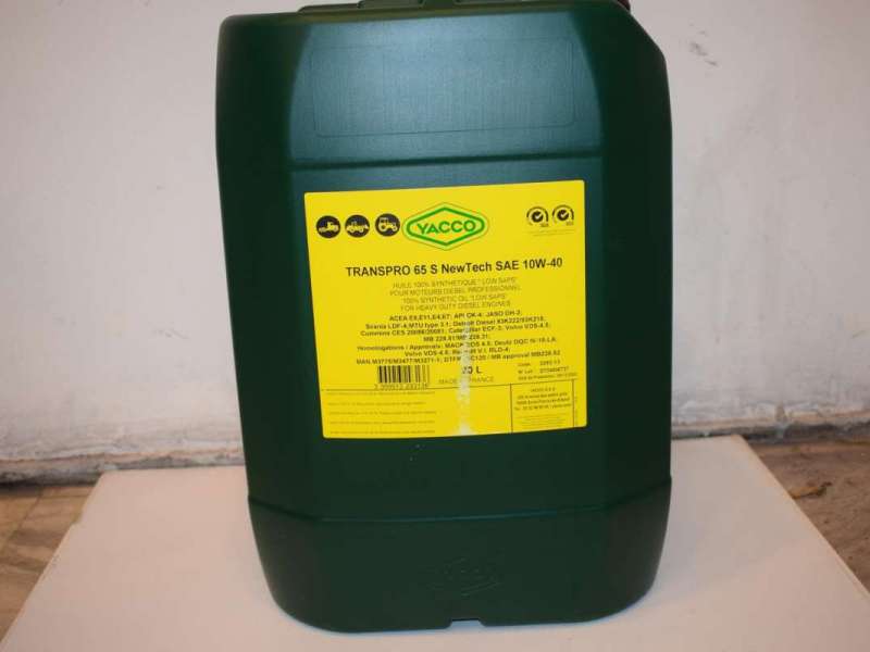 YACCO TRANSPRO 65 S SAE 10W-40 20L