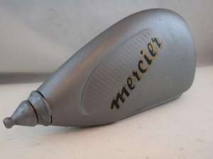 MERCIER Road Bicycle Bike Water bottle Aero grey plastic vintage France NOS