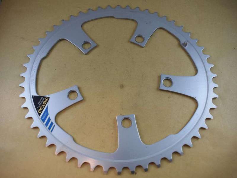 SUGINO CYCLOID 110 chainring chainwheel 52 t Oval BCD 110 road bike Vintage NOS