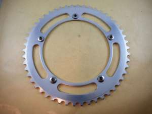 GIPIEMME pista track chainring chainwheel sprocket 50 teeth BCD 144mm alloy NOS
