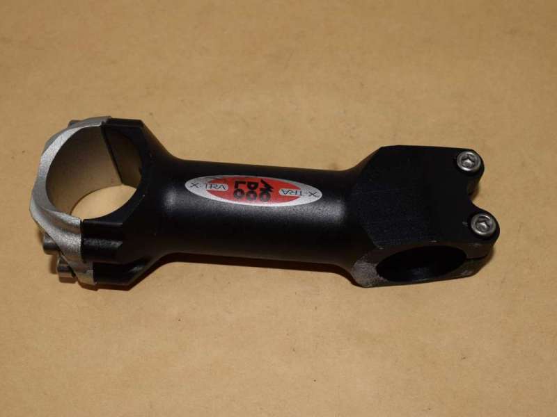 MODOLO X-tra 1-1/8" threadless ahead stem 31,8mm handlebars 100mm black 160grams