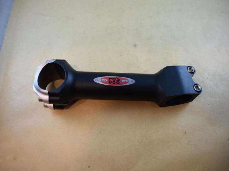 MODOLO X-tra 1-1/8" threadless ahead stem 31,8mm handlebars 130mm black 173grams