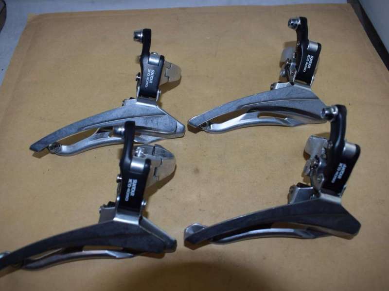 SUNTOUR 4050 4 pcs BULK Front Derailleur 28,6mm clamp on bottom down pull
