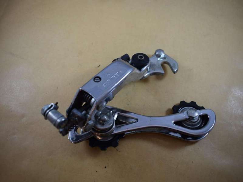 HURET ALVIT steel rear derailleur LONG reach Nos Vintage retro france