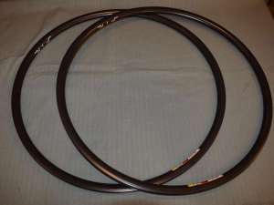FIR EA 10 571 x 12 Rim Set 26'' vintage 32 hole 650C 435 grams each black NOS