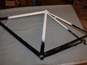 Vintage Small size Steel Road Racing Frame 51mm / 53mm 700C 126mm rear axle NOS