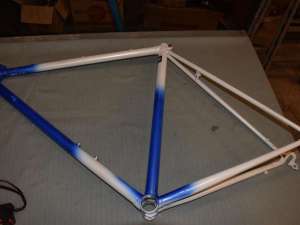 Vintage Steel handmade Road Racing Frame 53mm / 54mm 700C 126mm rear axle NOS
