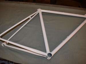 Vintage Small size Steel Road Racing Frame 51mm / 53mm 700C 126mm rear axle NOS