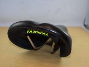 KASHIMAX AERO Sports saddle seat Stamped 1985 vintage leather NOS