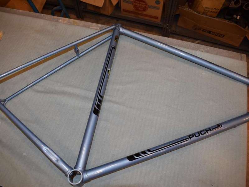 PUCH / Austro Daimler vintage road bicycle frame REYNOLDS 531 61 / 58 cm NOS