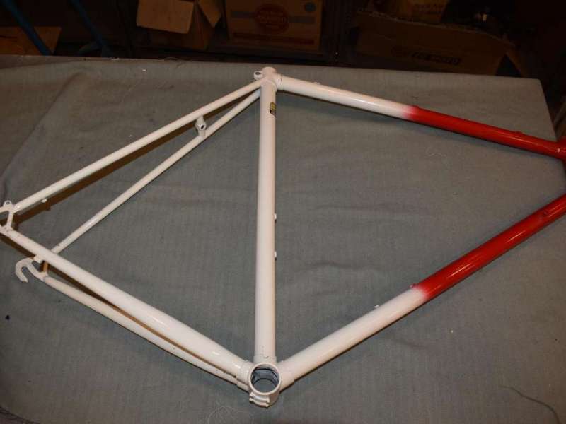 Vintage Road racing frame Columbus Aelle 700C 62cm / 58cm 1980s NOS 