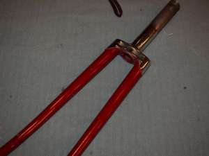 27'' 1'' inch road rigid steel fork threaded 150 mm steerer vintage NOS